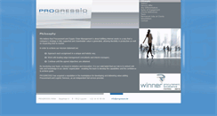 Desktop Screenshot of progressio.be